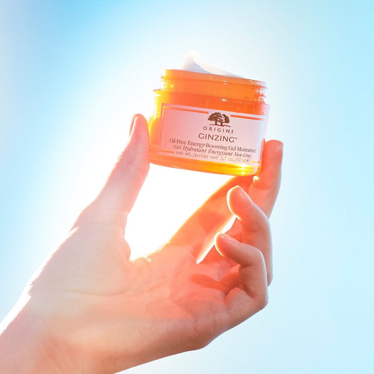 GINZING ENERGYBOOSTING GEL MOISTURIZER WITH GINSENG & COFFEE- 50 ML (GEL HIDRATANTE)
